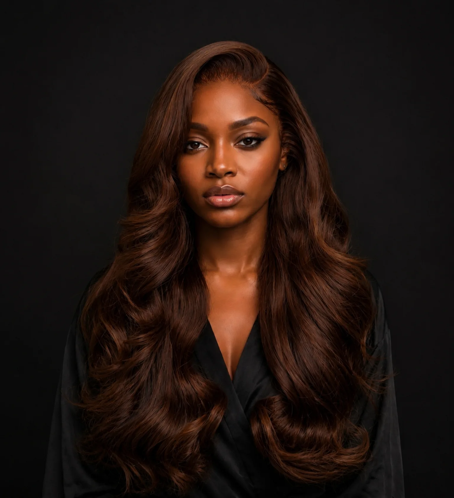 BG-Hair-premium-human-hair-wig-—-natural-wave-texture-worn-by-a-Nigerian-woman-—-BlackGold-Hair-Nigeria - I