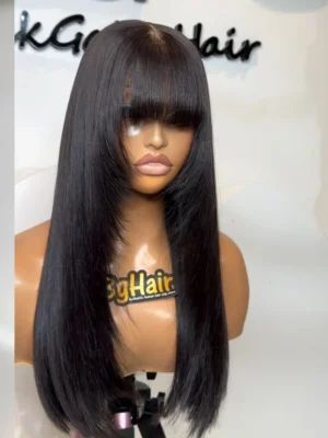 Fringe Luxe Straight Layered - bg hair