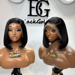 Luxe Bob Wig - 13 by 4 Swiss frontal - Bg Hair