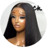 straight human hair wigs Nigeria premium
