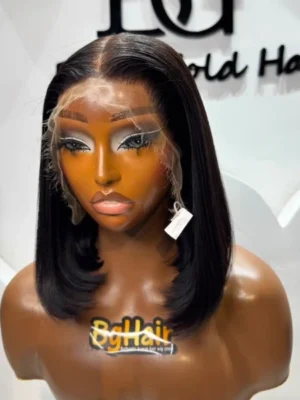 Luxe Bob Frontal Wig 10_ - BG Hair